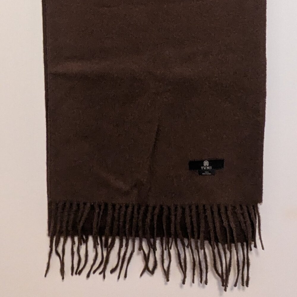 Alpaca scarf - brown